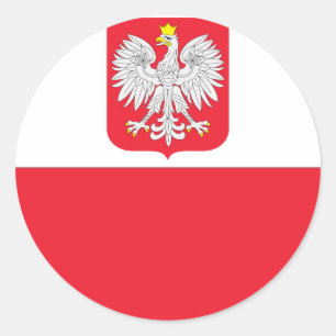 Adesivo Bandeira polonesa