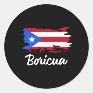 Adesivo Bandeira Porto Rico Boricua Porto Rico