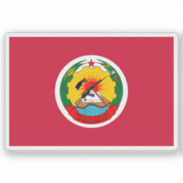 Adesivo Bandeira Presidencial de Moçambique (1975-1983)