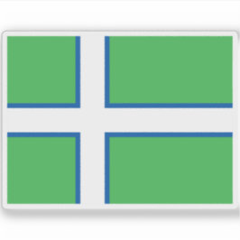 Adesivo Bandeira proposta da Gronelândia (1973)