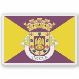 Adesivo Bandeira proposta de Angola (1932)