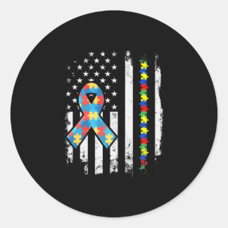 Adesivo Bandeira Quebra-cabeça de Sensibilização do Autism