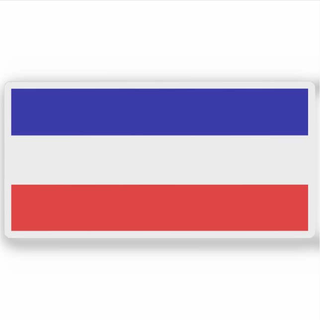 Adesivo Bandeira Revolucionária Francesa (7 de maio de 179 (Frente)