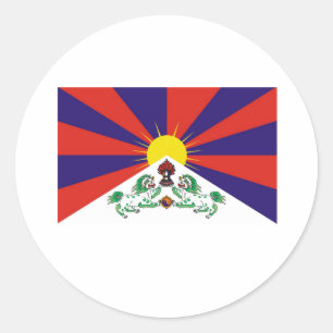 ADESIVO BANDEIRA TIBETANA