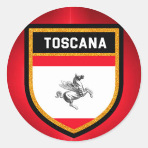 Adesivo Bandeira Toscana
