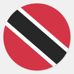 Adesivo bandeira trinidade e tobago
