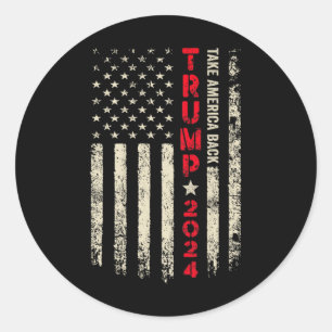 Adesivo Bandeira Trump 2024 Leva a América Byck Trump Flag