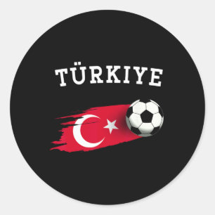 Adesivo Bandeira Turca Bandeira da Turquia Futebol Turco F