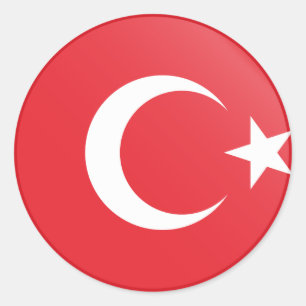 Adesivo Bandeira Turquia (Turca)