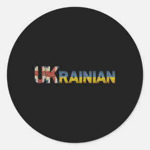 Adesivo Bandeira ucraniana Reino Unido Ucrânia Inglaterra 