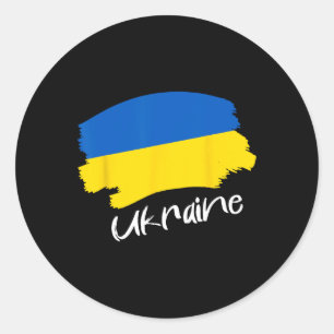 Adesivo Bandeira ucraniana Ucrânia 4