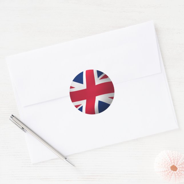 ADESIVO BANDEIRA UNIÃO JACK INGLATERRA (Envelope)