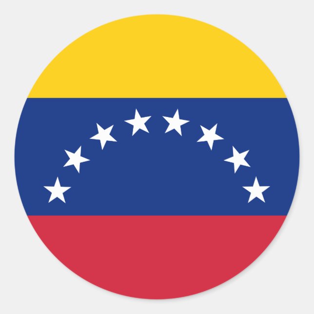 Adesivo Bandeira Venezuela (venezuelana) (Frente)