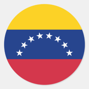 Adesivo Bandeira venezuelana - bandeira de Venezuela -