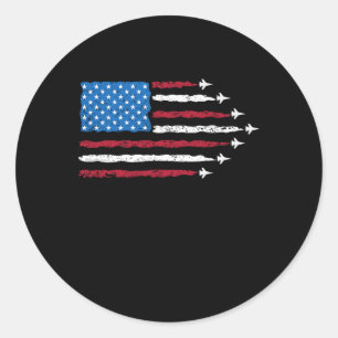 Adesivo Bandeira Vermelha Branca Azul Patriótica Dos EUA J