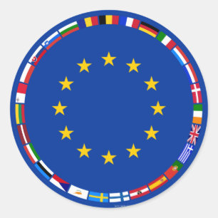 Adesivo Bandeiras da União Europeia