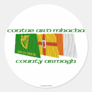 Adesivo Bandeiras de Armagh do condado