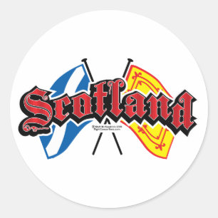 Adesivo Bandeiras de Scotland