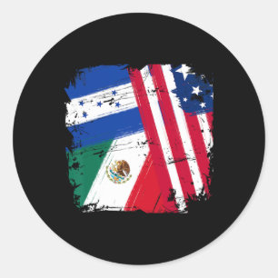 Adesivo Bandeiras EUA México Honduras