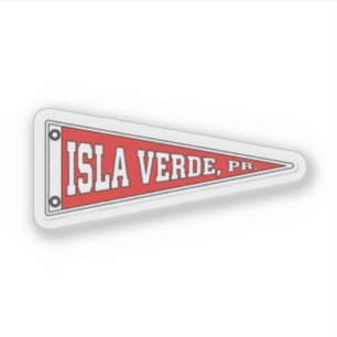 Adesivo Bandeirola de Isla Verde, Porto Rico