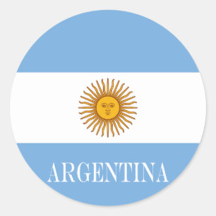 Adesivo Bandera de bandeira da Argentina