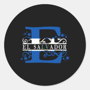 Adesivo Bandera El Salvador Bandeira Orgulho Salvadoriano