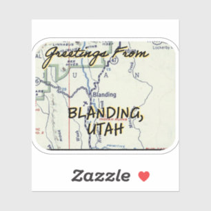 Adesivo Banding Utah Vintage