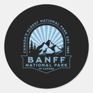 Adesivo Banff National Park Do Canadá