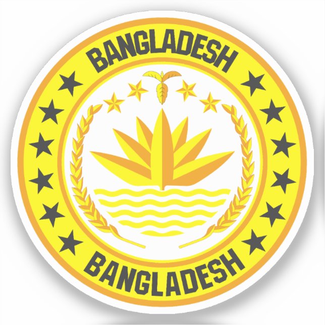 Adesivo Bangladesh (Frente)