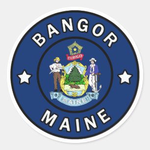 Adesivo Bangor Maine
