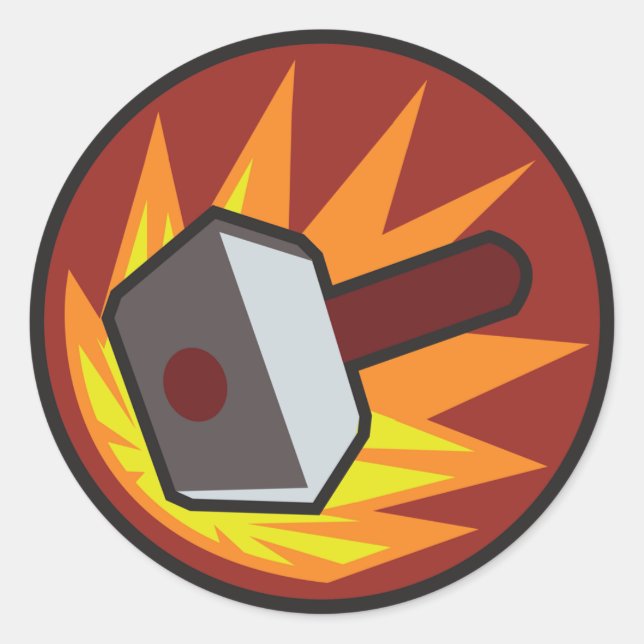 Adesivo Banhammer (Frente)