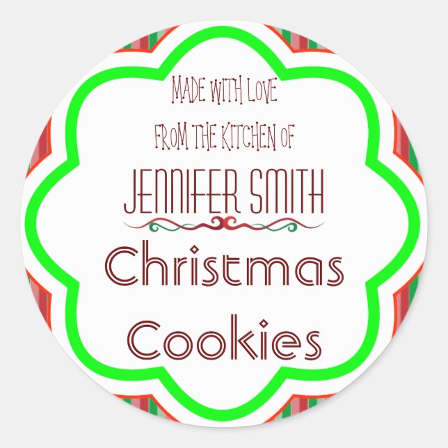 Adesivo Banheira de Natal de Férias Riscada Swap de Biscoi (Frente)