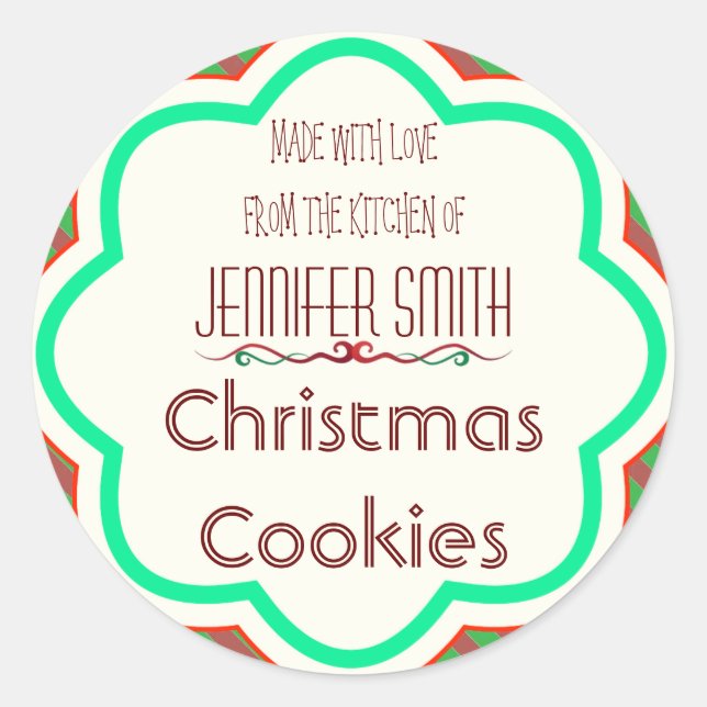 Adesivo Banheira de Natal de Férias Riscada Swap de Biscoi (Frente)