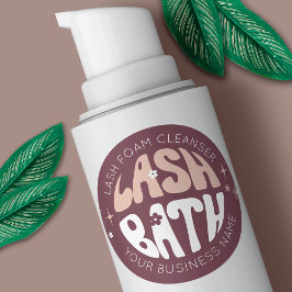 Adesivo Banheira Limpa Eyelash Retro Moderna