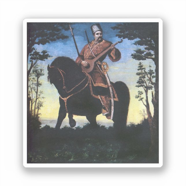 Adesivo Banhista cossaco, 1890 (Frente)