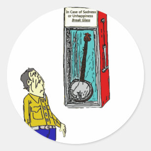 Adesivo Banjo da emergência