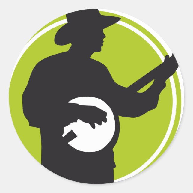 Adesivo Banjo Player (Frente)