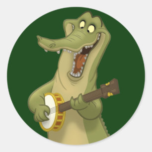 Adesivo Banjo-Strummin' Gator Stickers