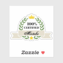 Banner Retroativo de Erro Certificado Personalizáv