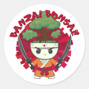 Adesivo Banzai Bonsai!