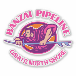 Adesivo Banzai Pipeline (p)