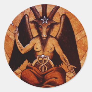 Adesivo baphomet