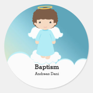 Adesivo Baptism Angel Boy
