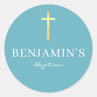BAPTISM SEAL - azul-céu azul-marinho-fino
