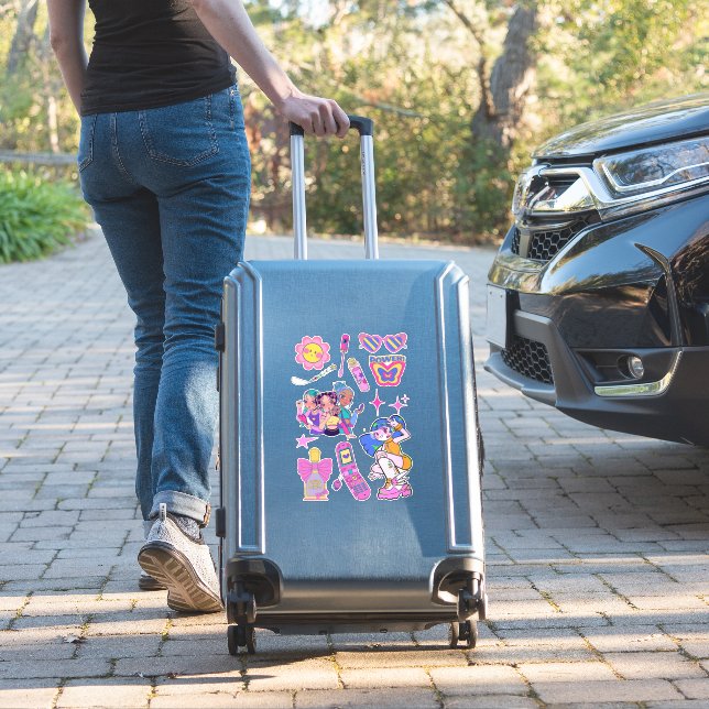 Adesivo Baquetas estéticas de beijo y2k (Mala Insitu)