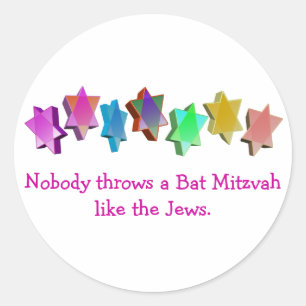 Adesivo Bar/bastão Mitzvah