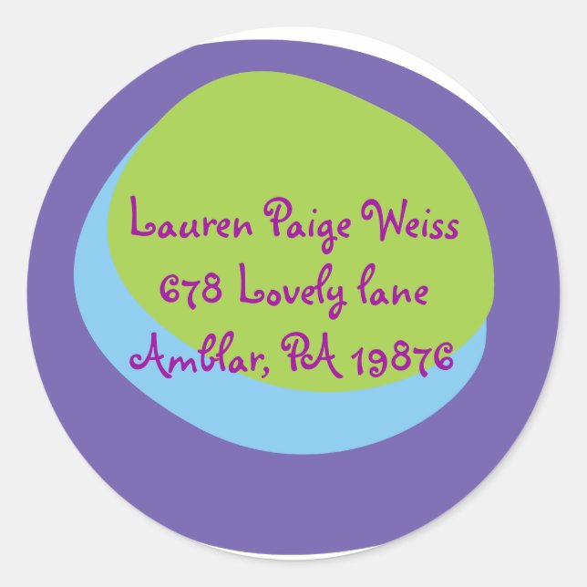 Adesivo Bar de Peacock Moderno Bat Mitzvah Invitation Stic (Frente)