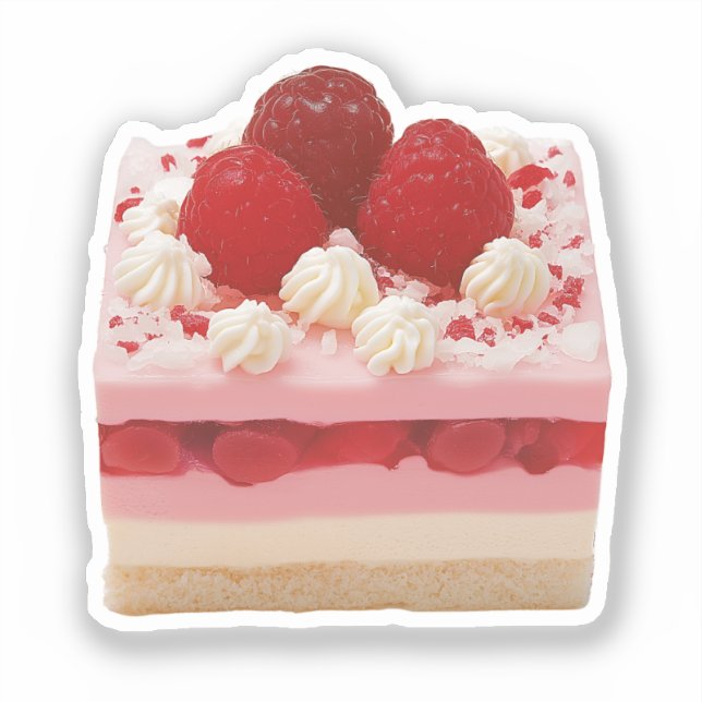 Adesivo Bar De Sobremesa De Framboesa (Frente)