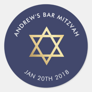 Adesivo Bar FEITO SOB ENCOMENDA Mitzvah para o marinho