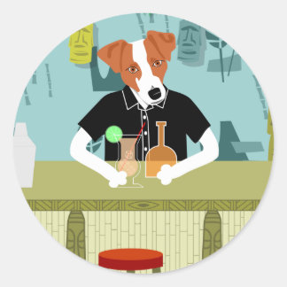 Adesivo Bar Jack Russell Terrier Tiki
